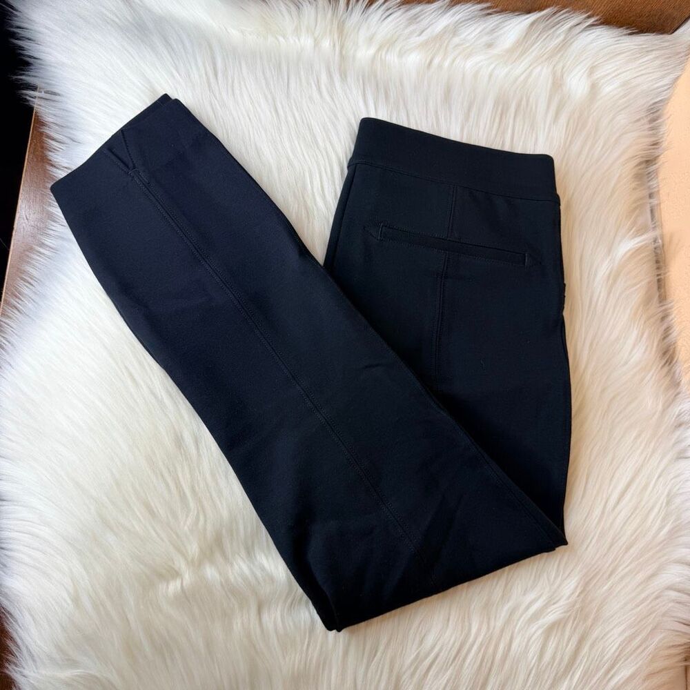 SPANX The Perfect Back Skinny Pull On Dress Pants Black Ponte Ankle Pant SP - Picture 2 of 11